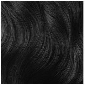 #1 Jet Black Quality Seamless Clip-In Human Hair Extensions